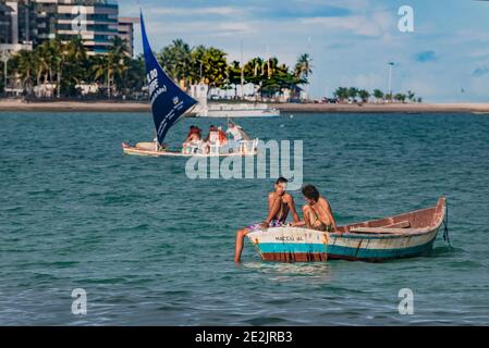 Strände von Maceió, Alagoas, Brasilien Stockfoto