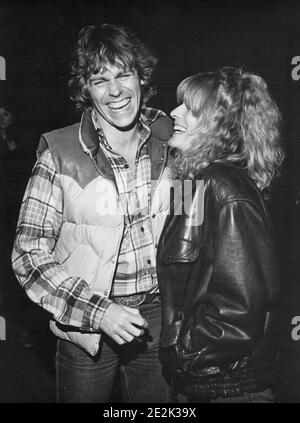 Jeff Conaway und Ehefrau Rona Newton-John Credit: Ralph Dominguez/MediaPunch Stockfoto