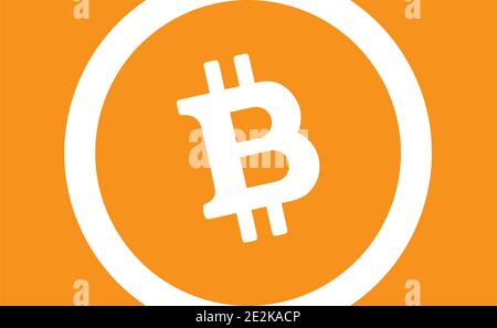 Beliebte Kryptowährung (Altcoin) Symbol Vektor Illustration / Bitcoin Cash [BCH] Stock Vektor