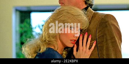 DER FILM SEDUCTION 1982 Embassy Pictures mit Morgan Fairchild Stockfoto