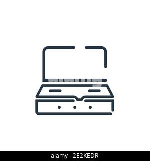 Arcade-Vektorsymbol. Dünne Linie schwarz Arcade-Symbol, flache Vektor einfache Element Illustration von editierbaren Unterhaltung und Arcade-Konzept Isolat Stock Vektor