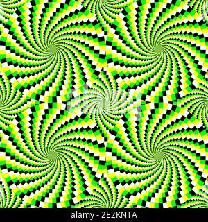 3D realistische Illusion Hintergrund in flachem Design. Abstrakter Hintergrund. Eps10 Stock Vektor