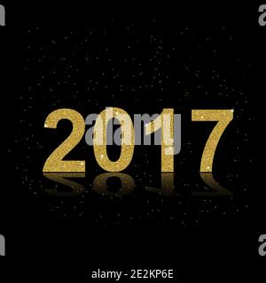 Kalender für 2017 mit Zeigern Feiertage. Vektorgrafik Stock Vektor