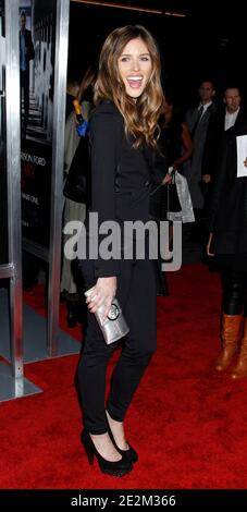 Kayla Ewell kommt zu den außergewöhnlichen Maßnahmen, Filmpremiere im GraumanÍs Chinese Theatre in Hollywood, Kalifornien. Januar 19, 2010. (Im Bild: Kayla Ewell). Foto von Baxter/ABACAPRESS.COM Stockfoto