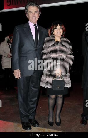 Jack lang nimmt an der Sidaction Gala 'der Mode' für den MAC AIDS Fund Teil, die am 28. Januar 2010 im Pavillon d'Armenonville in Paris, Frankreich, stattfand. Foto von Nicolas Genin/ABACAPRESS.COM Stockfoto