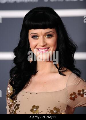 Katy Perry bei den 52. Jährlichen Grammy Awards, die am 31. Januar 2010 im Staples Center in Los Angeles, CA, USA, verliehen wurden. Foto von Lionel Hahn/ABACAPRESS.COM (im Bild: Katy Perry) Stockfoto