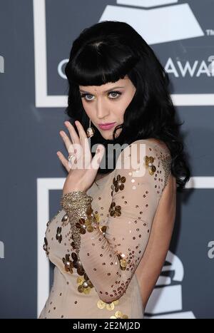 Katy Perry bei den 52. Jährlichen Grammy Awards, die am 31. Januar 2010 im Staples Center in Los Angeles, CA, USA, verliehen wurden. Foto von Lionel Hahn/ABACAPRESS.COM (im Bild: Katy Perry) Stockfoto