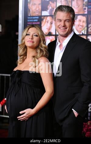 'Rebecca Gayheart und Eric Dane kommen bei der Premiere von ''Valentine's Day'' an, die am 8. Februar 2010 im Chinese Theatre in Los Angeles, CA, USA, stattfand. (Im Bild: Rebecca Gayheart, Eric Dane) Foto von Lionel Hahn/ABACAPRESS.COM ' Stockfoto