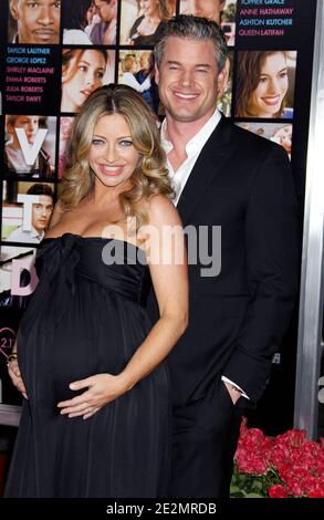 Rebecca Gayheart, Eric Dane bei der Weltpremiere für VALENTINEÍS TAG im GraumanÍs Chinese Theatre in Hollywood, Kalifornien. Februar 2010. (Im Bild: Rebecca Gayheart, Eric Dane). Foto von Baxter/ABACAPRESS.COM Stockfoto