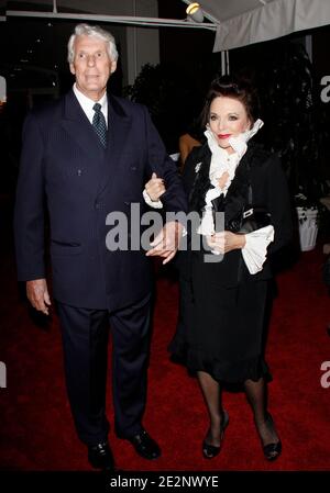 Joan Collins kommt zur QVC Red Carpet Style Pre-Oscar Party im Four Seasons Hotel in Beverly Hills, Los Angeles, CA, USA am 05. März 2010. Foto von Wade Blaine/ABACAPRESS.COM (im Bild: Joan Collins) Stockfoto