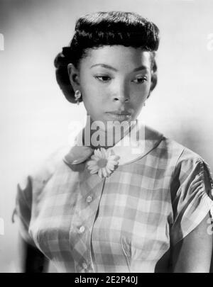 Olga James, Head and Shoulders Publicity Portrait für den Film, 'Carmen Jones', 20th Century-Fox, 1954 Stockfoto