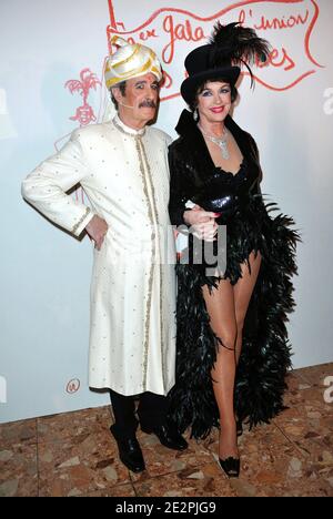 Bernard Le Coq und Anny Duperey nahmen an der 49. Gala de l'Union des Artistes Teil, die am 29. März 2010 im Cirque d'Hiver Bouglione in Paris, Frankreich, stattfand. Foto Thierry Orban/ABACAPRESS.COM Stockfoto