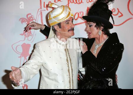 Bernard Le Coq und Anny Duperey nahmen an der 49. Gala de l'Union des Artistes Teil, die am 29. März 2010 im Cirque d'Hiver Bouglione in Paris, Frankreich, stattfand. Foto Thierry Orban/ABACAPRESS.COM Stockfoto