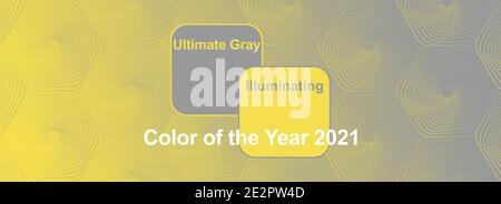 Abstrakter Geometrischer Gradient Hintergrund Ultimate Grey Illuminating Polygon Trend Stock Vektor