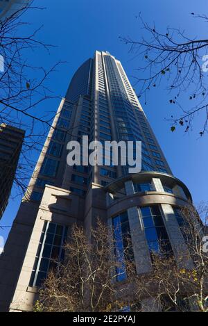 Chifley Tower ist ein Wolkenkratzer in Sydney, Australien. Wenn sie an der Spitze der Spitze gemessen, es ist das höchste Gebäude in Sydney. Stockfoto