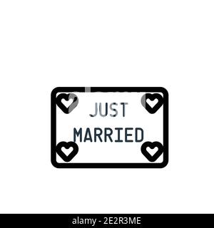 Verheiratet symbol