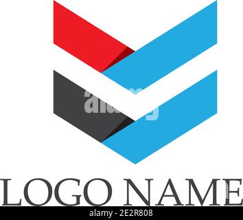 Business Arrows Logo Vektor Vorlage Stock Vektor
