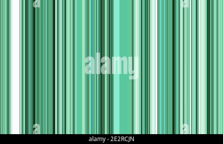 Grüne vertikale Streifen und Linien. Vektor nahtloses Muster. Wiederholende Textur in neo mint Farben für Hintergrund, Poster, Postkarte, Karte, Banner, Cover Stock Vektor