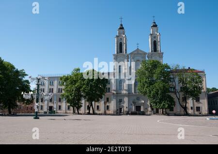 Kirche von Str. Francis Xavier, Kaunas, Litauen Stockfoto