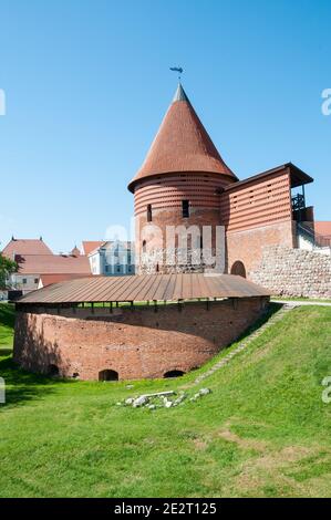 Kaunas Castle, Kaunas, Litauen Stockfoto