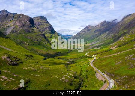 Glencoe, Highlands, Schottland, UK Stockfoto