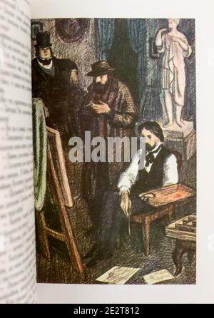 Der "Abgrund" von Ivan Gontscharov, erstmals 1984 in der UdSSR veröffentlicht. Stockfoto