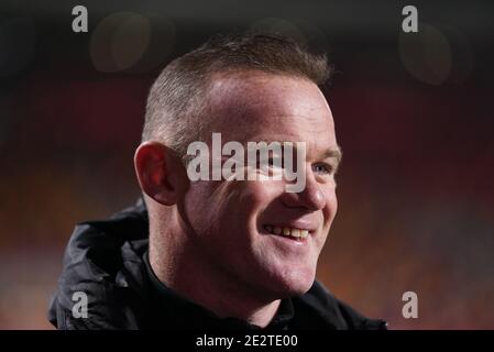 Aktenfoto vom 09-12-2020 von Wayne Rooney. Stockfoto