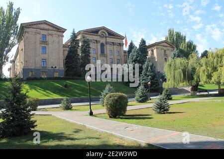 Nationalversammlung der Republik Armenien in Jerewan Stockfoto