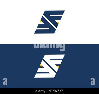 EE Letter Logo Design, MM, WW, 33 Stock Vektor