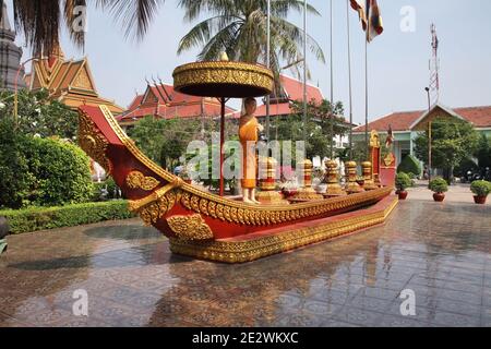 Wat Preah Prom Rath in Siem Reap (siemreap). Kambodscha Stockfoto