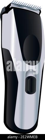 Rasiermesser elektrische Maschine Friseurwerkzeug Ausrüstung Symbol Vektor Illustration Design Stock Vektor