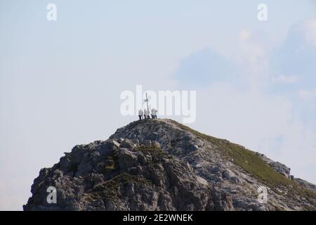 Impressionen aus Oberstdorf in Bayern Stockfoto