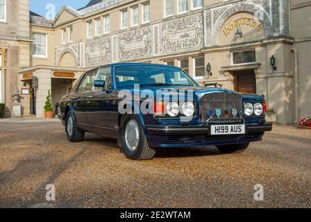 1991 Bentley Turbo R klassischer britischer Superluxus Stockfoto