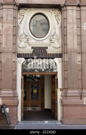 Die äußeren Tempel-London Stockfoto