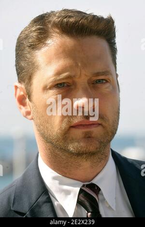 Jason Priestley wirbt für seine neue Serie "Call Me Fitz" auf der MIPTV 2010 in Cannes, Frankreich am 12. April 2010. Foto von Giancarlo Gorassini/ABACAPRESS.COM Stockfoto