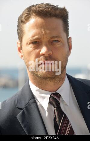 Jason Priestley wirbt für seine neue Serie "Call Me Fitz" auf der MIPTV 2010 in Cannes, Frankreich am 12. April 2010. Foto von Giancarlo Gorassini/ABACAPRESS.COM Stockfoto