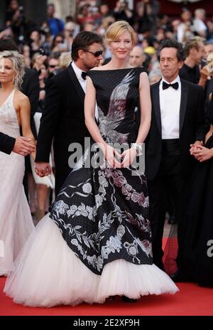 Cate Blanchett bei der Premiere von Ridley Scotts Robin Hood präsentierte sich außer Konkurrenz und eröffnete am 12. Mai 2010 das 63. Filmfestival von Cannes in Cannes, Südfrankreich. Foto von Hahn-Nebinger-Orban/ABACAPRESS.COM Stockfoto