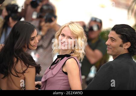 Liraz Charhi und Naomi Watts nehmen an der "Fair Game" Photocall Teil, die am 20. Mai 2010 beim 63. Filmfestival von Cannes in Cannes, Frankreich, vorgestellt wurde. Foto von Hahn-Nebinger-Orban/ABACAPRESS.COM Stockfoto