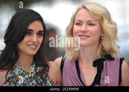 Liraz Charhi und Naomi Watts nehmen an der "Fair Game" Photocall Teil, die am 20. Mai 2010 beim 63. Filmfestival von Cannes in Cannes, Frankreich, vorgestellt wurde. Foto von Hahn-Nebinger-Orban/ABACAPRESS.COM Stockfoto