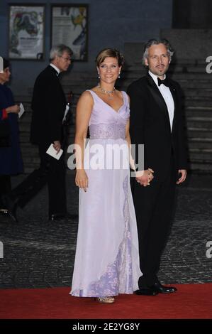 Prinzessin Martha Louise von Norwegen und Ehemann Ari Behn bei der Galavorstellung in der Stockholmer Konzerthalle in Stockholm, Schweden am 18. Juni 2010. Foto von Mousse-Nebinger-Orban/ABACAPRESS.COM Stockfoto