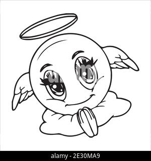 Kreative Emojis Set Kollektion Stock Vektor