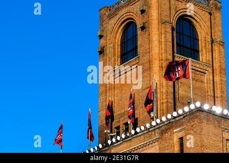 Bologna, Italien. Januar 2021. Dall'area Stadium during Bologna FC vs Hellas Verona, Italian Football Serie A match in Bologna, Italy, January 16 2021 Credit: Independent Photo Agency/Alamy Live News Stockfoto