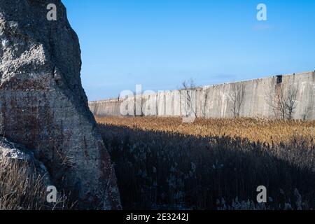 Stahlarbeiter Park, ehemaliger Standort der US-Stahlindustrie Süden arbeitet Stockfoto