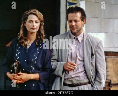 ANGEL HEART 1987 TR-Star Pictures Film mit Mickey Rourke und Charlotte Rampling Stockfoto