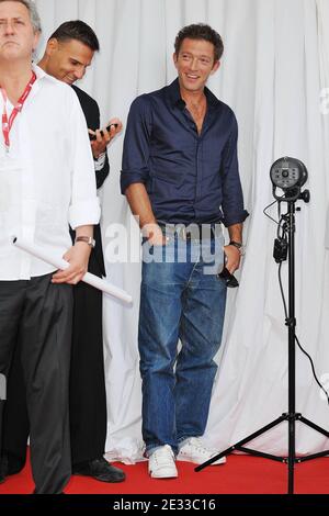 Der französische Schauspieler Vincent Cassel entdeckte am 2. September 2010 während des 67. Internationalen Filmfestivals von Venedig (Mostra) in Venedig, Italien. Foto von Nicolas Genin/ABACAPRESS.COM Stockfoto