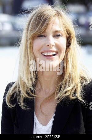 Pascale Arbillot am 9. September 2010 beim 12. Festival für TV-Fiction in La Rochelle, Frankreich. Foto von Patrick Bernard/ABACAPRESS.COM Stockfoto