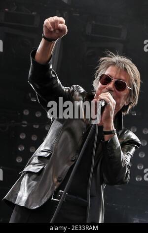 Der französische Sänger Jacques Dutronc tritt am 12. September 2010