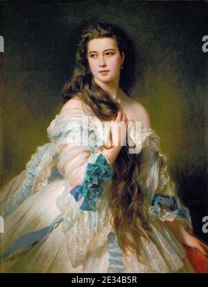 Madame Rimsky-Korsakov, von Franz Xavier Winterhalter. Stockfoto