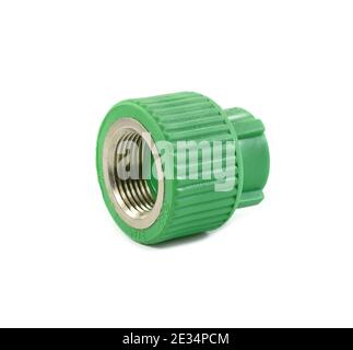 Werkzeuge und Materialien für sanitäre Arbeiten. Stockfoto