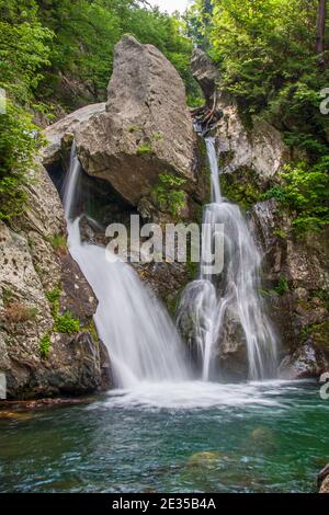 Bash Bish Falls in Mt. Washington, Massachusetts Stockfoto